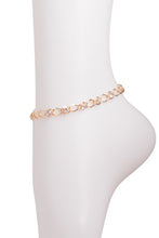 Load image into Gallery viewer, RHINESTONE CHAIN ANKLET