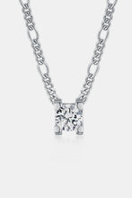 Load image into Gallery viewer, 2 Carat Moissanite 925 Sterling Silver Pendant Necklace