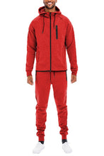 Cargar imagen en el visor de la galería, Mens Full Zip Sweat Pant Sweat Set