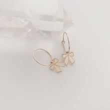 Load image into Gallery viewer, Magic Charm Bow Hoops