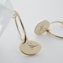 Load image into Gallery viewer, Magic Charm Grace Hoops