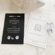 Load image into Gallery viewer, Magic Charm Key Hoops