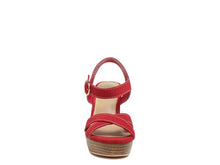 Cargar imagen en el visor de la galería, RAG&CO CHOUPETTE SUEDE LEATHER BLOCK HEELED SANDAL