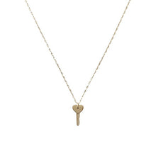 Load image into Gallery viewer, Amour Key to my Heart Necklace