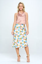 Load image into Gallery viewer, Satin Cowl Neck Backless Top