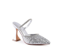 Cargar imagen en el visor de la galería, IRIS Glitter Spool Heel Sandal