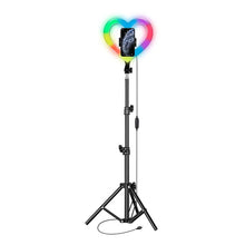 Load image into Gallery viewer, Supersonic PRO Live Stream 10in Heart Ring Light