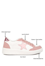 Load image into Gallery viewer, Perry Glitter Detail Star Sneakers