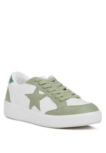 Load image into Gallery viewer, Perry Glitter Detail Star Sneakers