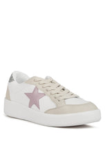 Load image into Gallery viewer, Perry Glitter Detail Star Sneakers