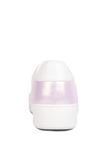 Cargar imagen en el visor de la galería, Nemo Contrasting Metallic Faux Leather Sneakers