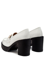 Cargar imagen en el visor de la galería, Sachs Block Heeled Chunky Loafers