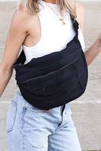 Load image into Gallery viewer, London Oversize Canvas Crescent Sling