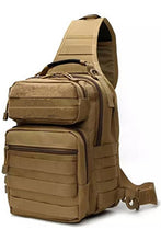 Load image into Gallery viewer, Military Canvas Concealed Sling Backpack