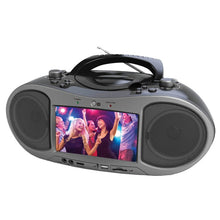 Load image into Gallery viewer, Naxa 7 Inch Bluetooth DVD Boombox