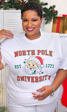 Cargar imagen en el visor de la galería, North Pole University Graphic T-Shirt