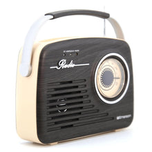 Load image into Gallery viewer, Emerson Portable Retro Radio with Battery