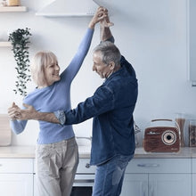 Load image into Gallery viewer, Emerson Portable Retro Radio with Battery