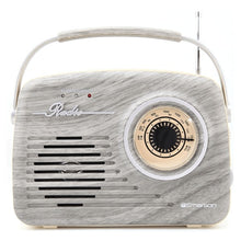 Load image into Gallery viewer, Emerson Portable Retro Radio with Battery