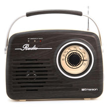 Load image into Gallery viewer, Emerson Portable Retro Radio with Battery