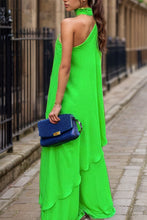 Load image into Gallery viewer, Mock Neck Single Shoulder Top and Pants Set