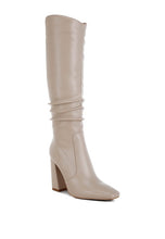 Load image into Gallery viewer, Yanir Slouchy Shaft Knee-High Boots