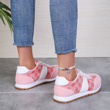 Cargar imagen en el visor de la galería, Contrast Round Toe Flat Sneakers