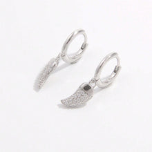 Load image into Gallery viewer, 925 Sterling Silver Zircon Chili Shape Earrings