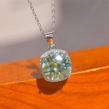 Load image into Gallery viewer, 5 Carat Moissanite 925 Sterling Silver Pendant Necklace