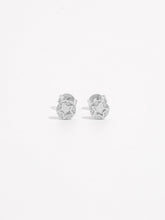 Load image into Gallery viewer, 925 Sterling Silver Zircon Star Stud Earrings