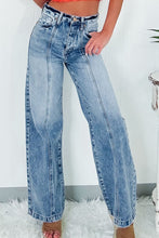 Cargar imagen en el visor de la galería, High Waist Wide Leg Jeans