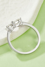 Load image into Gallery viewer, 1 Carat Moissanite 925 Sterling Silver Bow Ring