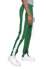 Cargar imagen en el visor de la galería, SINGLE STRIPE ANKLE ZIPPER TRACK PANTS