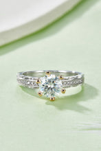 Load image into Gallery viewer, 1 Carat Moissanite 925 Sterling Silver Ring