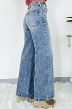 Cargar imagen en el visor de la galería, High Waist Wide Leg Jeans