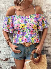 Load image into Gallery viewer, Floral Half Sleeve Blouse