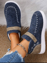 Cargar imagen en el visor de la galería, Contrast Round Toe Buckle Sneakers