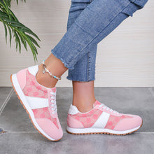 Cargar imagen en el visor de la galería, Contrast Round Toe Flat Sneakers