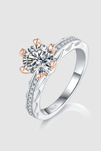 Load image into Gallery viewer, 1 Carat Moissanite 925 Sterling Silver Ring