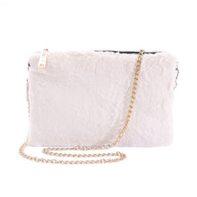 Load image into Gallery viewer, FAUX FUR CLUTCH SHOULDER BAG