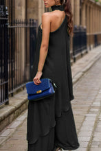 Load image into Gallery viewer, Mock Neck Single Shoulder Top and Pants Set