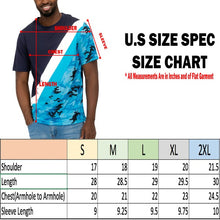 Load image into Gallery viewer, SHORT SLEEVE CAMO COLOR BLOCK TSHIRT