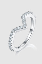 Load image into Gallery viewer, 1 Carat Moissanite 925 Sterling Silver Double Layered Ring