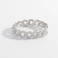 Load image into Gallery viewer, 925 Sterling Silver Inlaid Zircon Ring