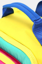 Cargar imagen en el visor de la galería, Himawari Contrast Nylon Backpack Bag with Handles