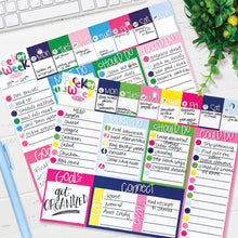 Load image into Gallery viewer, NEW! Plan Your Way Bundle | Daily & Weekly Planner Pads