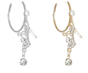 1030 - Heels Hoop Earrings