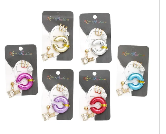 3006D - Dior Inspired Ear Cuffs