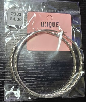 2033 - spiral big hoops