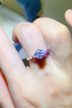Load image into Gallery viewer, 2 Carat Moissanite 925 Sterling Silver Ring
